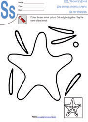 starfish-sea-animal-craft-worksheet